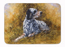 English Setter by Michael Herring Memory Foam Kitchen Mat Machine Washable Anti-Fatigue Cushion Comfort Bath or Kitchen Rug