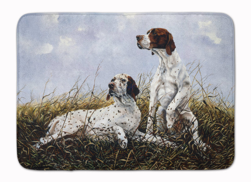 English Pointer by Michael Herring Machine Washable Memory Foam Mat HMHE0011RUG