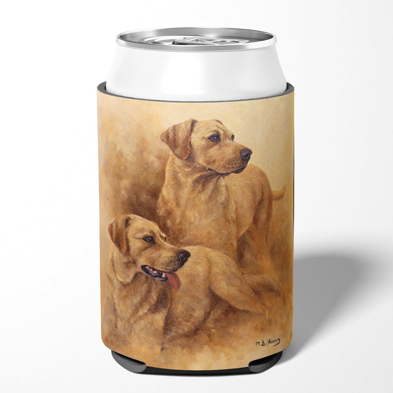 Yellow Labs by Michael Herring Can or Bottle Hugger HMHE0182CC