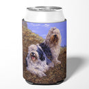 Old English Sheepdogs by Michael Herring Can or Bottle Hugger Cooler Sleeve for Standard 12 oz Cans, Insulated Foam Beer & Soda Can Hugger Reusable