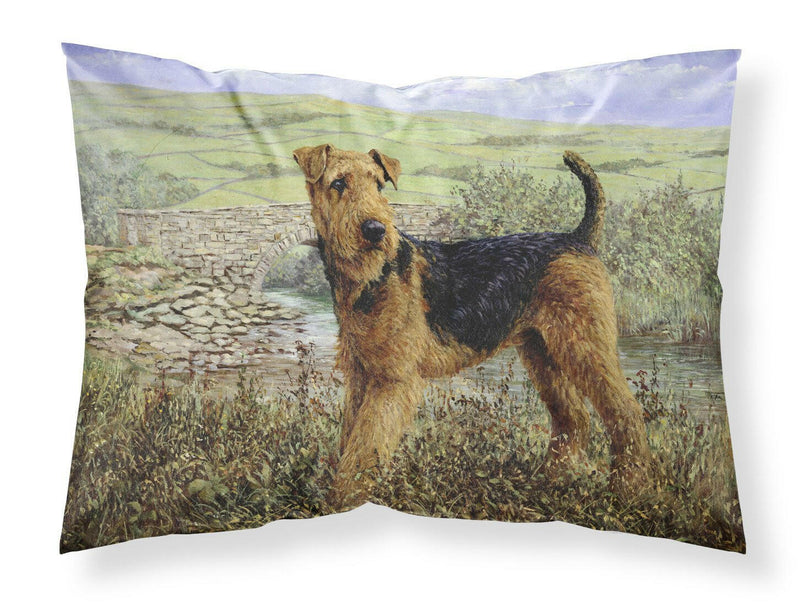 Airedale Terrier The Kings Country Fabric Standard Pillowcase HMHE0245PILLOWCASE