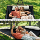 Tranquillo Unity Canvas Hammock Stand for Ultimate Relaxation by Megsu