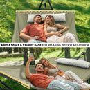 Tranquillo Unity Canvas Hammock Stand for Ultimate Relaxation by Megsu