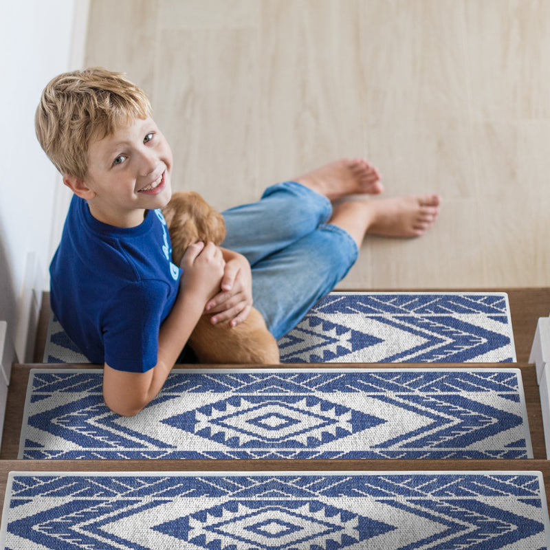 New Age Memorial Design 9" X 28" Stair Treads