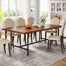 70.8" Rectangle Industrial Conference Table