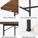 70.8" Rectangle Industrial Conference Table