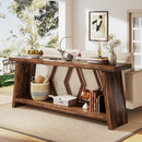 70.86-Inch Console Sofa Table with Storage for Entryway & Living Room