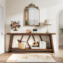 70.86-Inch Console Sofa Table with Storage for Entryway & Living Room