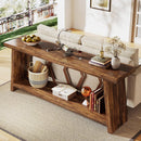 70.86-Inch Console Sofa Table with Storage for Entryway & Living Room