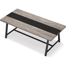 6FT Conference Table, 70.8" Rectangular Executive Desk & Meeting Table
