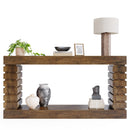 Rectangular Wood Console Table for Living Room
