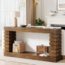 Rectangular Wood Console Table for Living Room