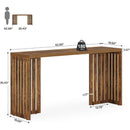 63" Rectangular Dining Table, High Top Bar & Kitchen Table (Table Only)