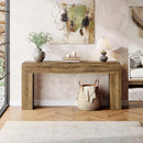 70.9" Console Table, Wooden Sofa Table for Entryway & Foyer
