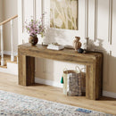 70.9" Console Table, Wooden Sofa Table for Entryway & Foyer
