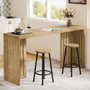 63" Rectangular Dining Table, High Top Bar & Kitchen Table (Table Only)
