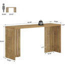 63" Rectangular Dining Table, High Top Bar & Kitchen Table (Table Only)