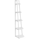 5-Tier Corner Shelf, 70" Tall Corner Bookshelf & Plant Stand