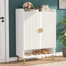 7-Tier Shoe Storage Cabinet with Adjustable Shelves
