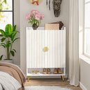 7-Tier Shoe Storage Cabinet with Adjustable Shelves
