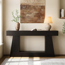 63" Console Table, Wooden Sofa Table for Hallway & Entryway