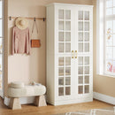 8-Tier Shoe Storage Cabinet with Adjustable Shelves