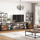 78.7" TV Console Table, 3-Tier Media Entertainment Center for TVs up to 85"