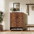 31.5" Shoe Storage Cabinet, 6-Tier Shoe Rack with Adjustable Shelves