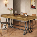 Industrial Farmhouse Counter Height Bar Pub Table
