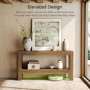 63" Console Table, 2-Tier Farmhouse Sofa & Entryway Table