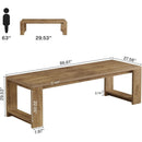 86" Two Person Desk — Long Computer Desk & Conference Table