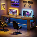 86" Two Person Desk — Long Computer Desk & Conference Table