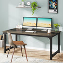 Wooden Computer Desk & Conference Table, Rectangular Meeting Table