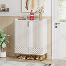 Shoe Storage Cabinet with Doors, 5-Tier Shoe Rack Organizer
