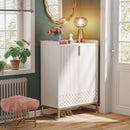 Shoe Storage Cabinet with Doors, 5-Tier Shoe Rack Organizer