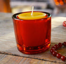 Heavy Glass Votive Candle Holders - 50% Recycled Glass by Bluecorn Candles