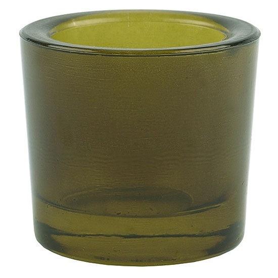 Heavy Glass Votive Candle Holders - 50% Recycled Glass