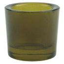 Heavy Glass Votive Candle Holders - 50% Recycled Glass by Bluecorn Candles