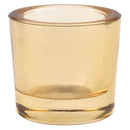 Heavy Glass Votive Candle Holders - 50% Recycled Glass by Bluecorn Candles