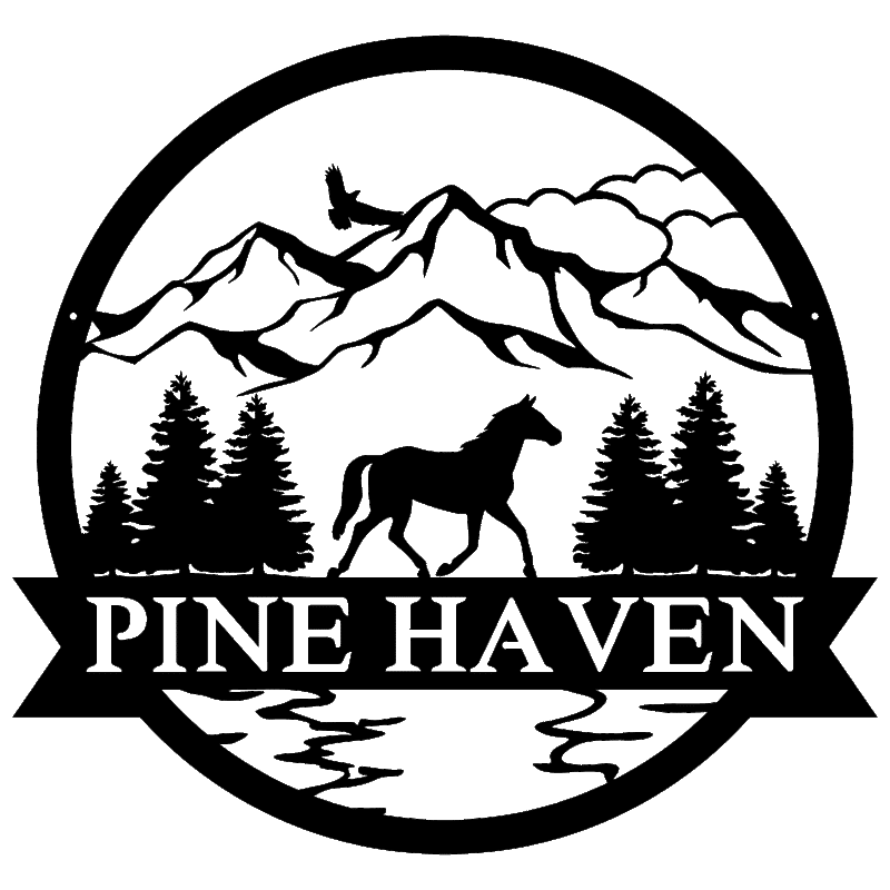 HORSE OUTDOOR MONOGRAM