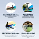 Hi-Port 2 | SUP & Surfboard Adjustable Ceiling Storage Rack | Double | Holds 150 lbs by StoreYourBoard