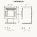 ComfortBilt HP21 Pellet Stove