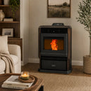 ComfortBilt HP61 Pellet Stove Dark Brown