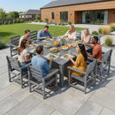 Corex HDPE Classic Dining Set, 10-Piece