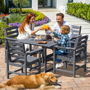 Corex HDPE Foldable Dining Set, 5-Piece