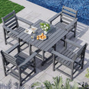 Corex HDPE Foldable Dining Set, 5-Piece