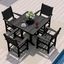 Corex HDPE Square Dining Set, 5-Piece