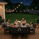 Corex HDPE Outdoor Dining Set, 6-Piece