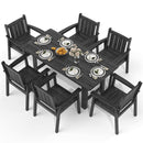 Corex HDPE Outdoor Dining Set, 6-Piece