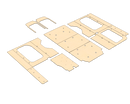 Ford Transit High Roof 148 Wood Wall Kit